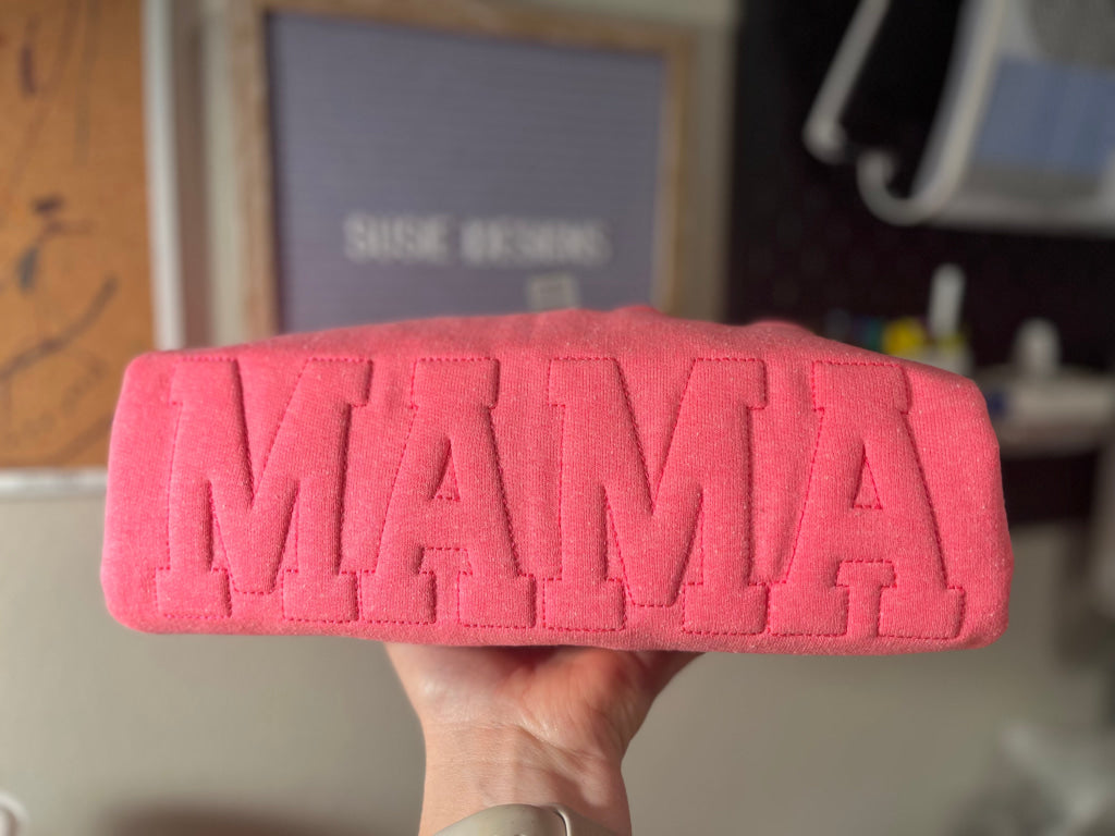 Custom 3D Embossed Embroidery