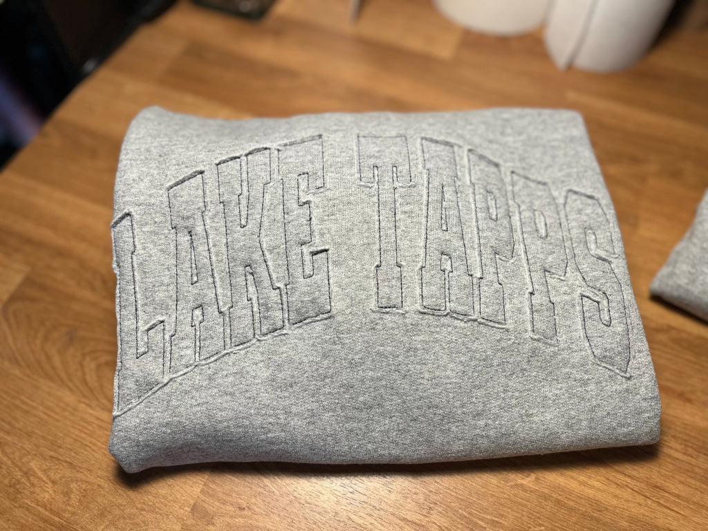 Custom Sweatshirt Appliqué Embroidery