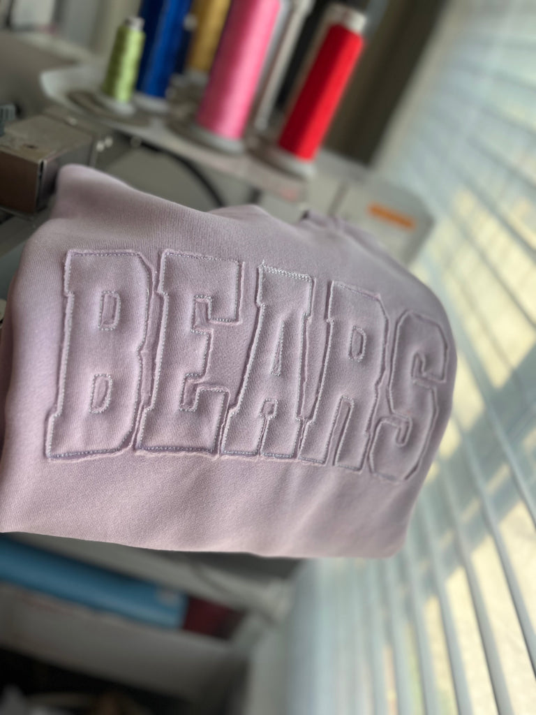 Custom Sweatshirt Appliqué Embroidery