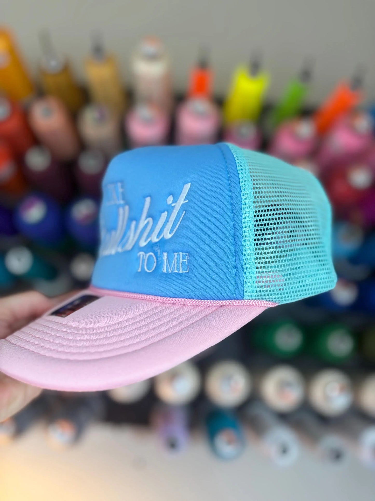 Sounds Like Bullshit To Me foam trucker hat