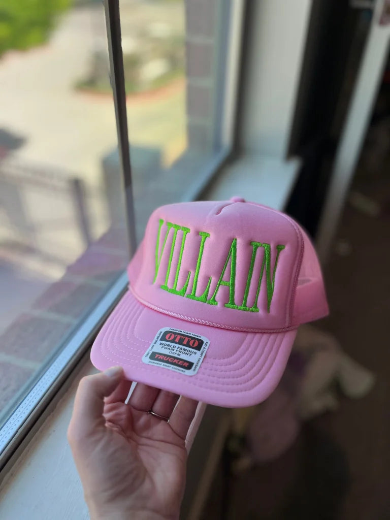 VILLIAN TALL FONT FOAM TRUCKER HAT