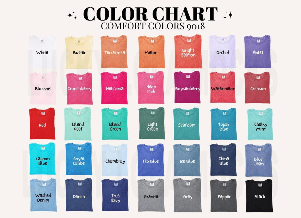 Youth Tee colors