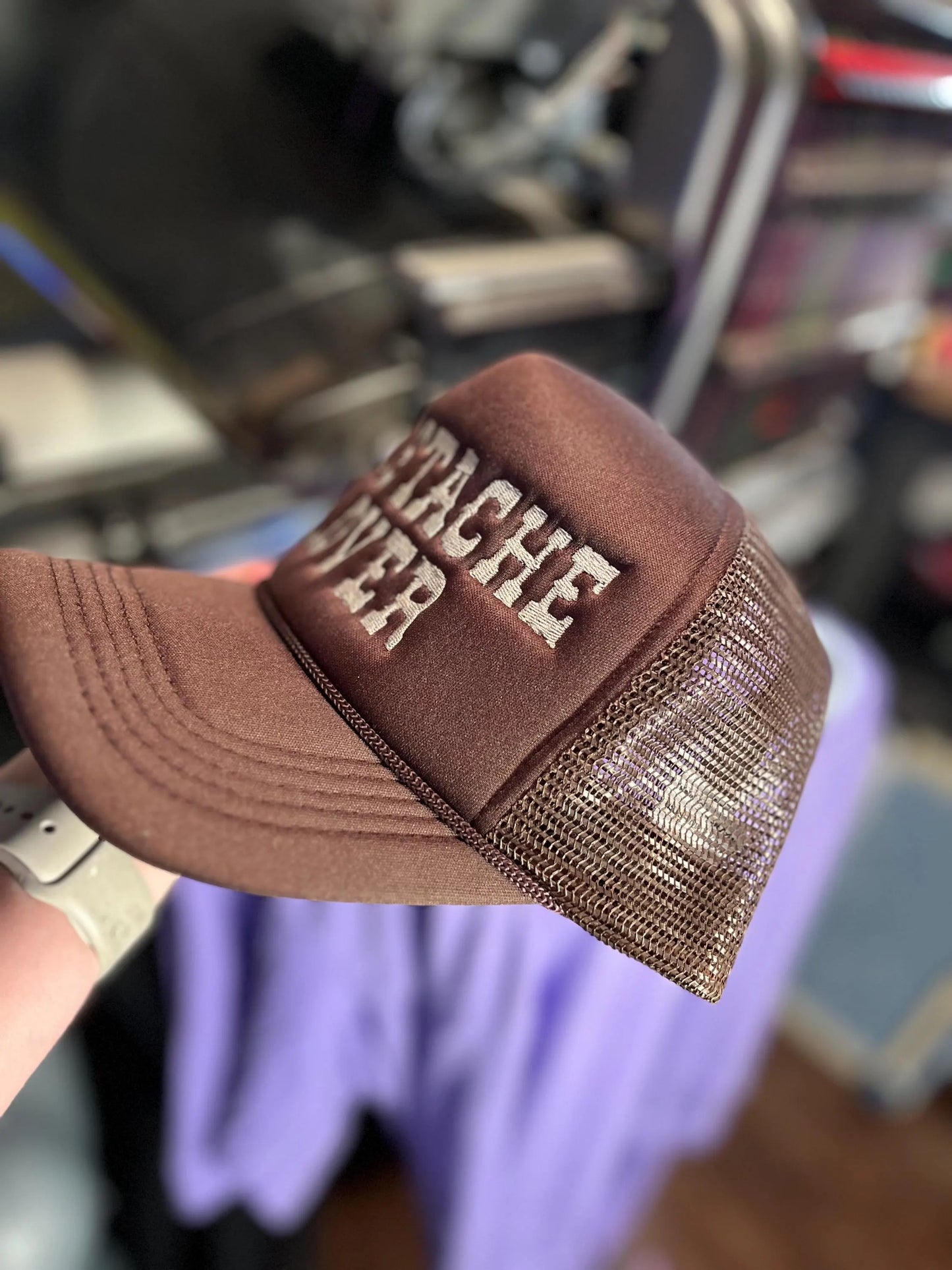 Mustache Lover Foam Trucker Hat