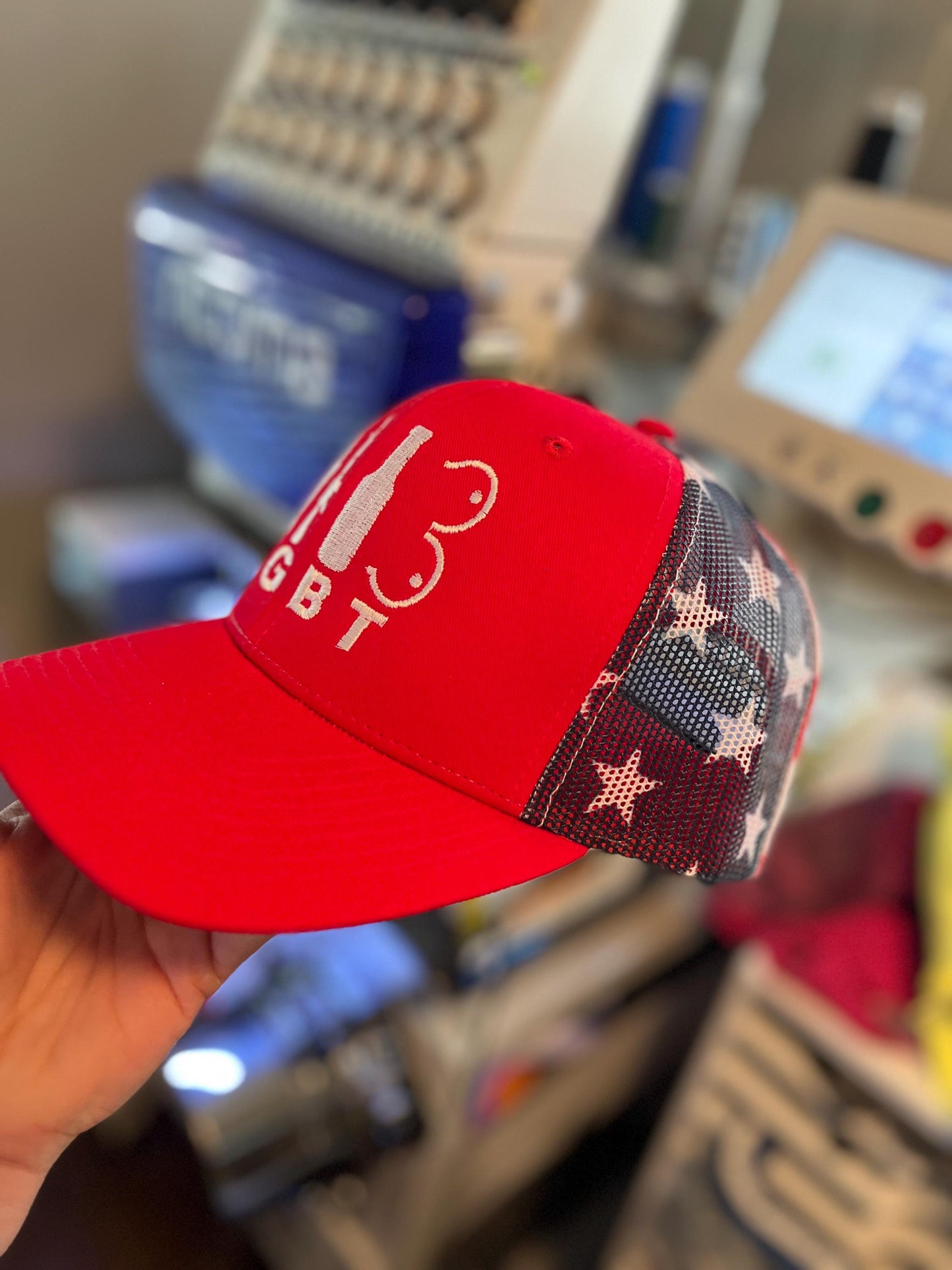 LGBT patriotic Richardson Stars and Stripes hat