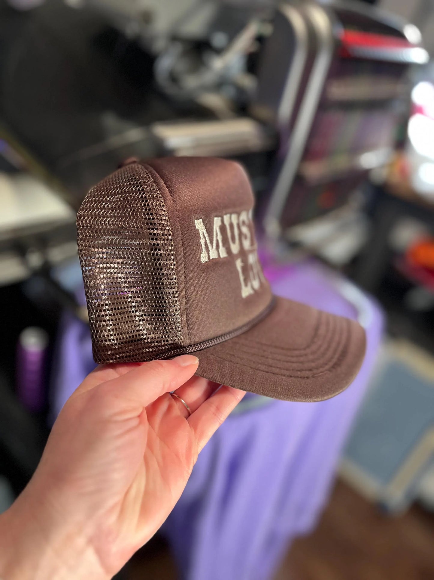 Mustache Lover Foam Trucker Hat