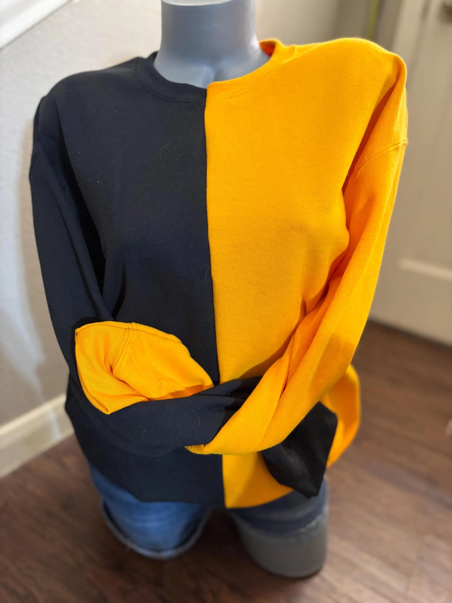 Split Color Sweatshirts