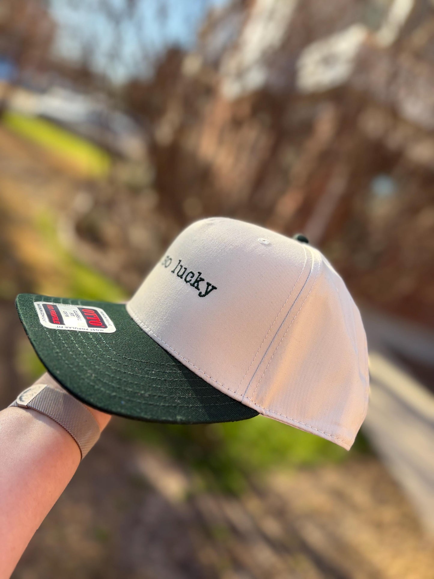 Oh So Lucky Otto trucker hat