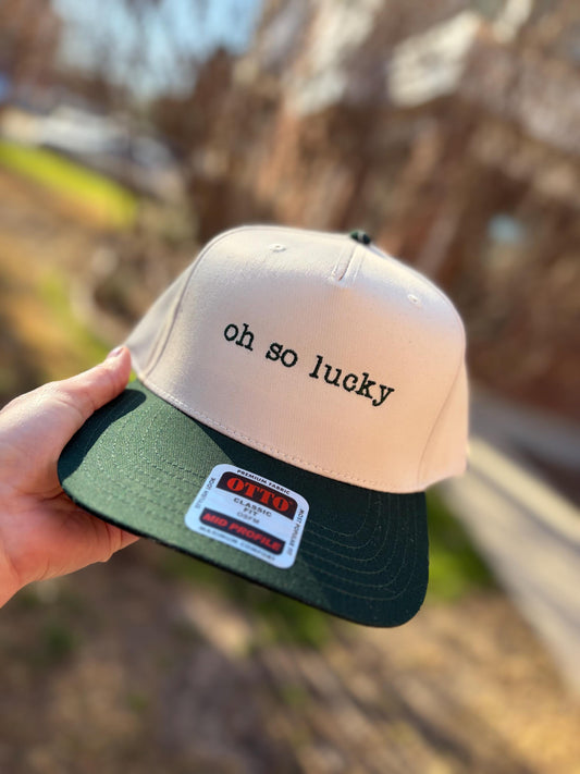 Oh So Lucky Otto trucker hat