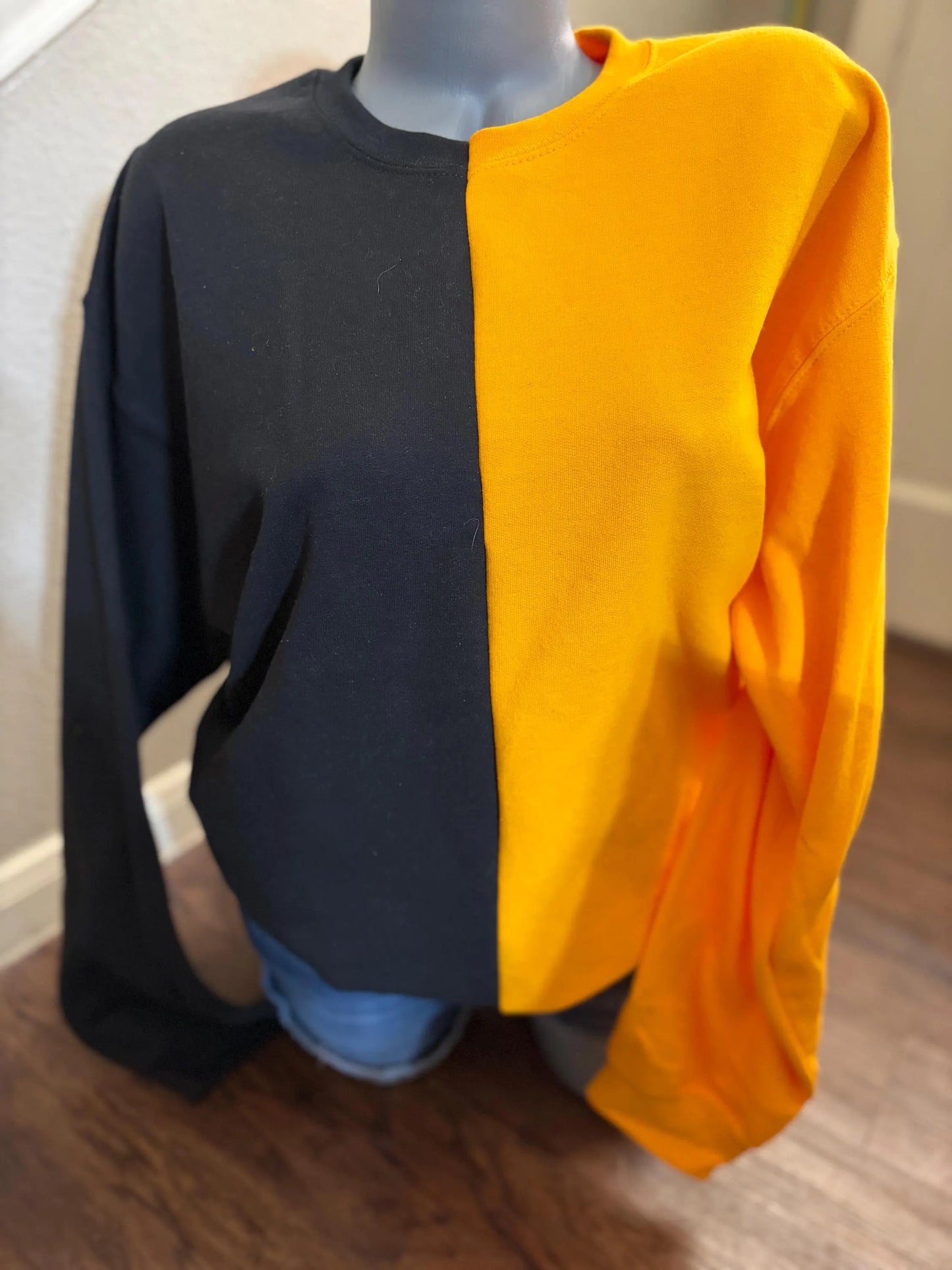 Split Color Sweatshirts