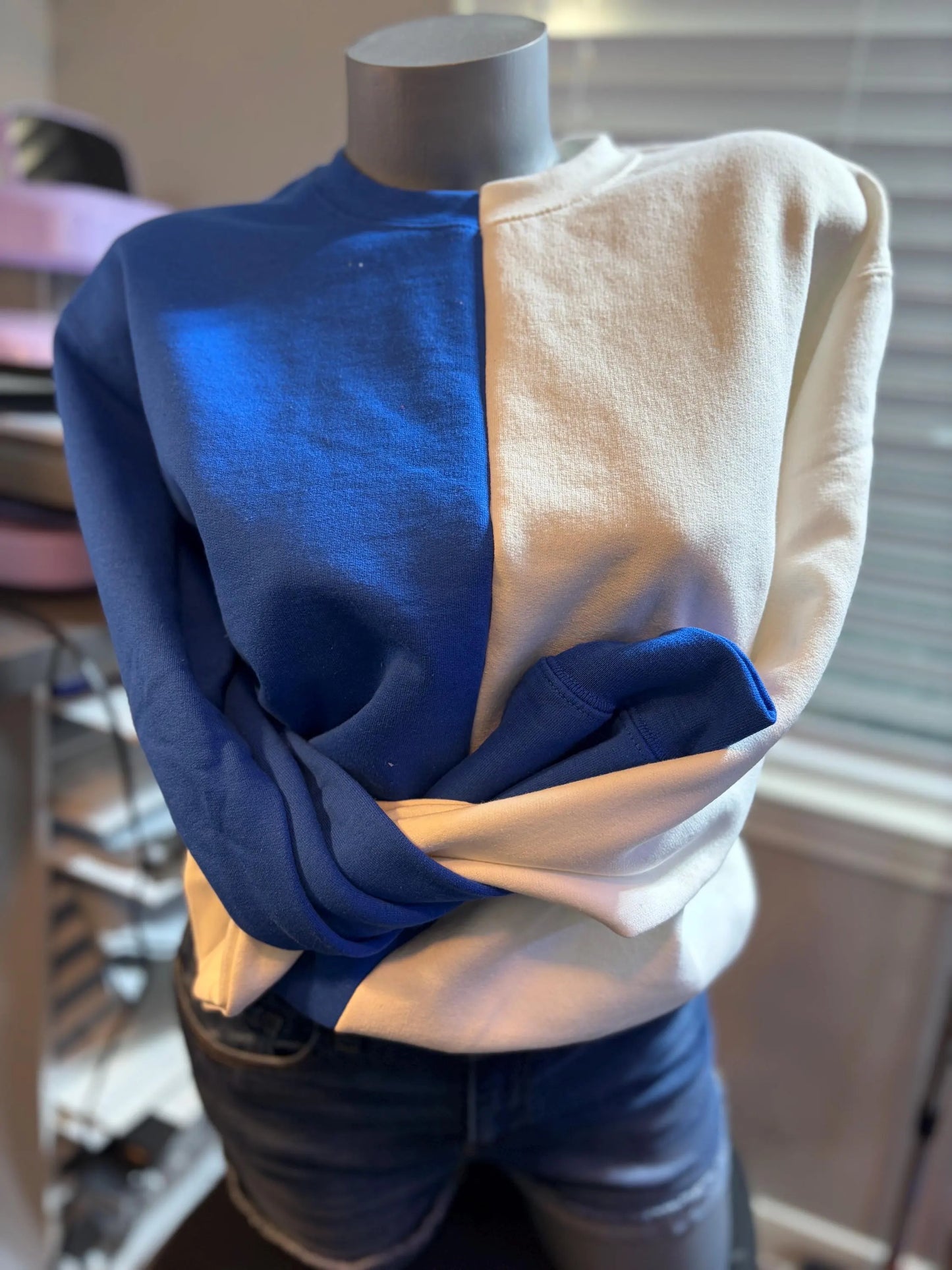Split Color Sweatshirts