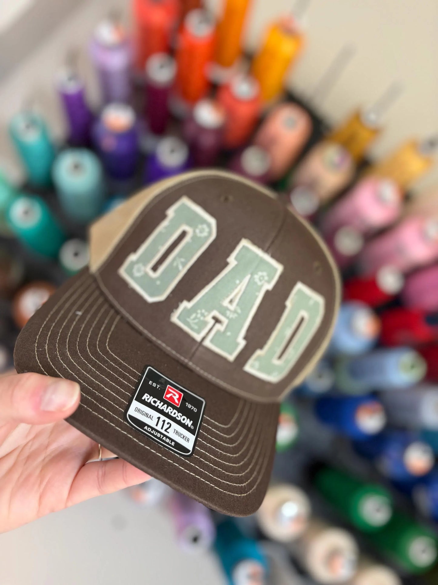 Dad baby blanket - clothes appliqué hat